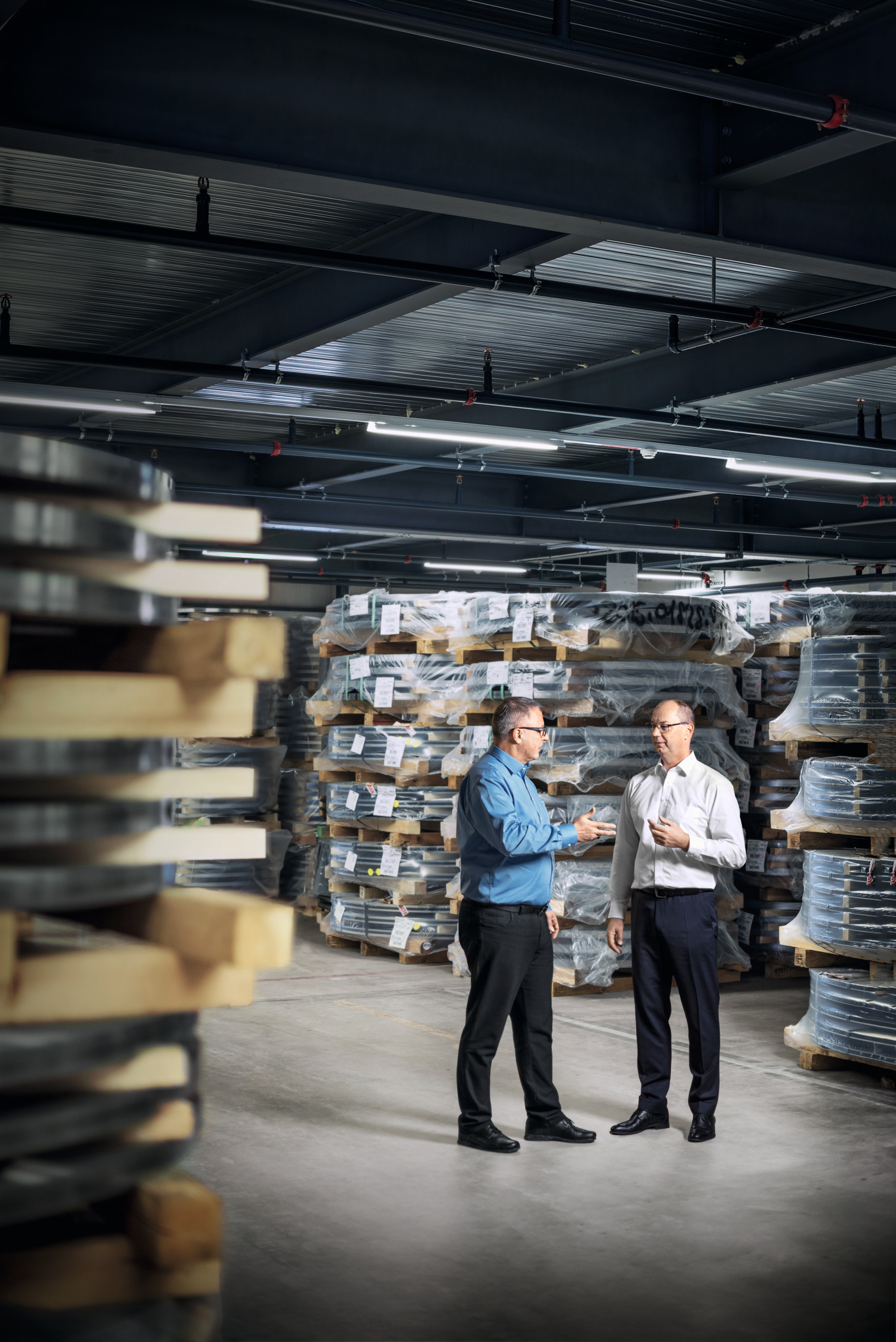 Místo výroby řetězů STIHL (Švýcarsko, Wil)